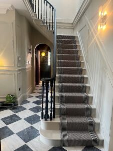 Stairway and Hall after